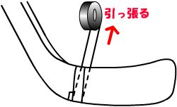 ブレードテープの巻き方